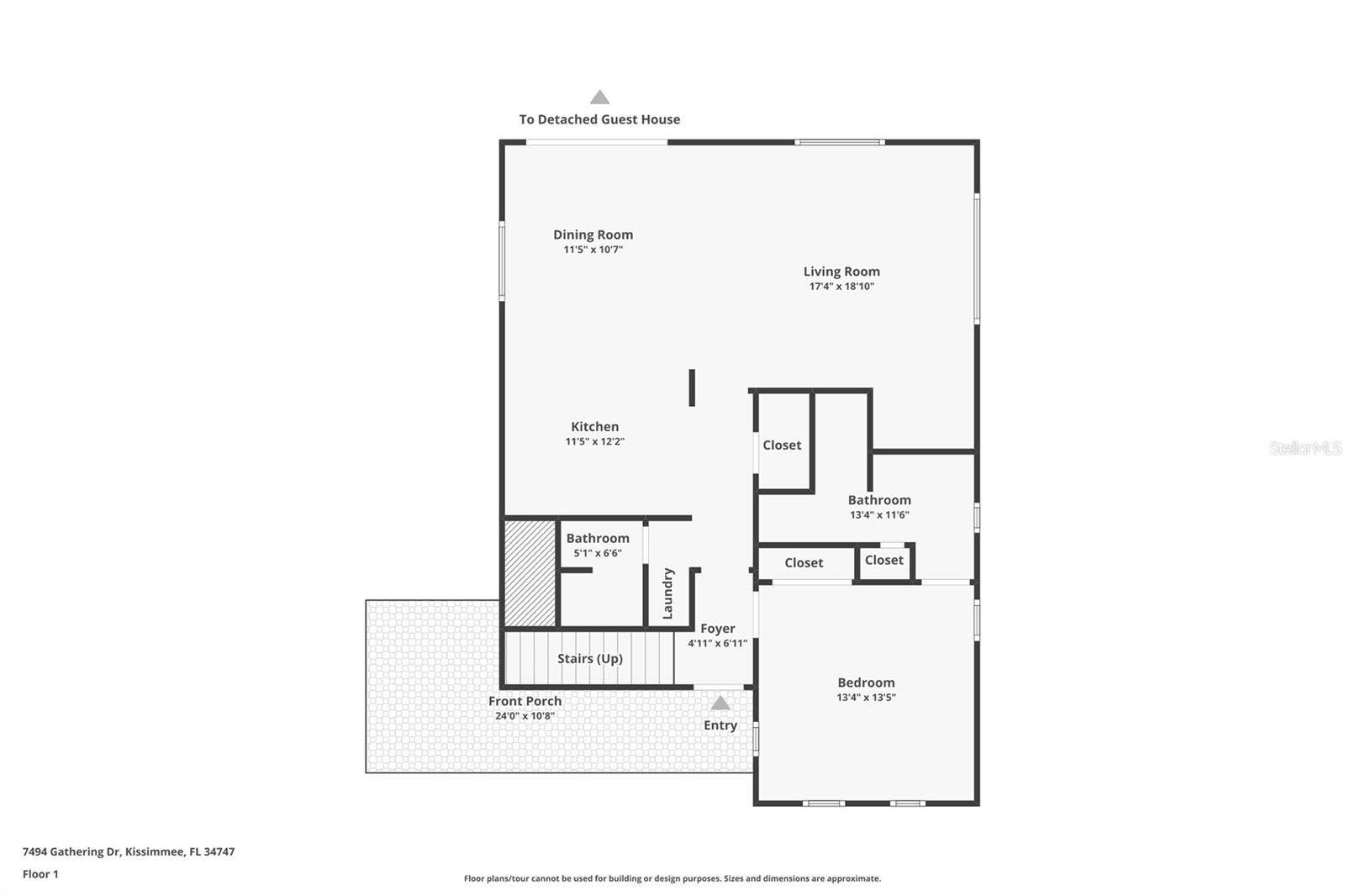 7494 GATHERING DRIVE, Reunion, FL 34747 First Floor