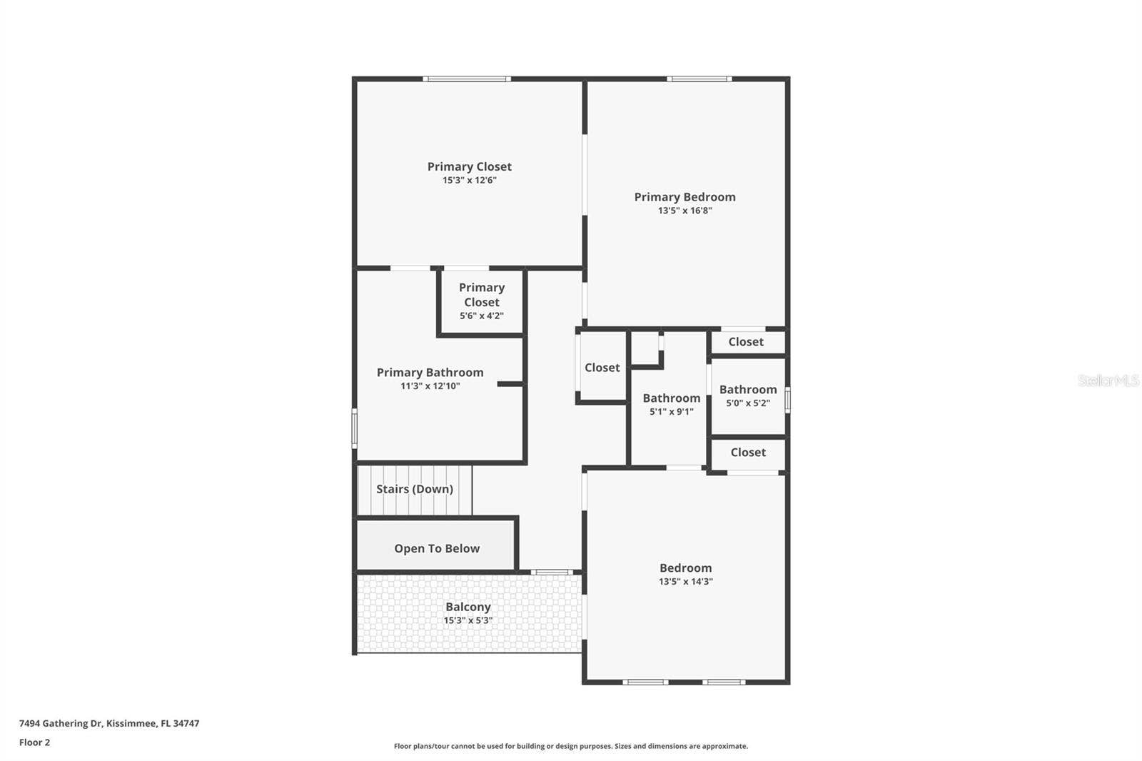7494 GATHERING DRIVE, Reunion, FL 34747 Second Floor