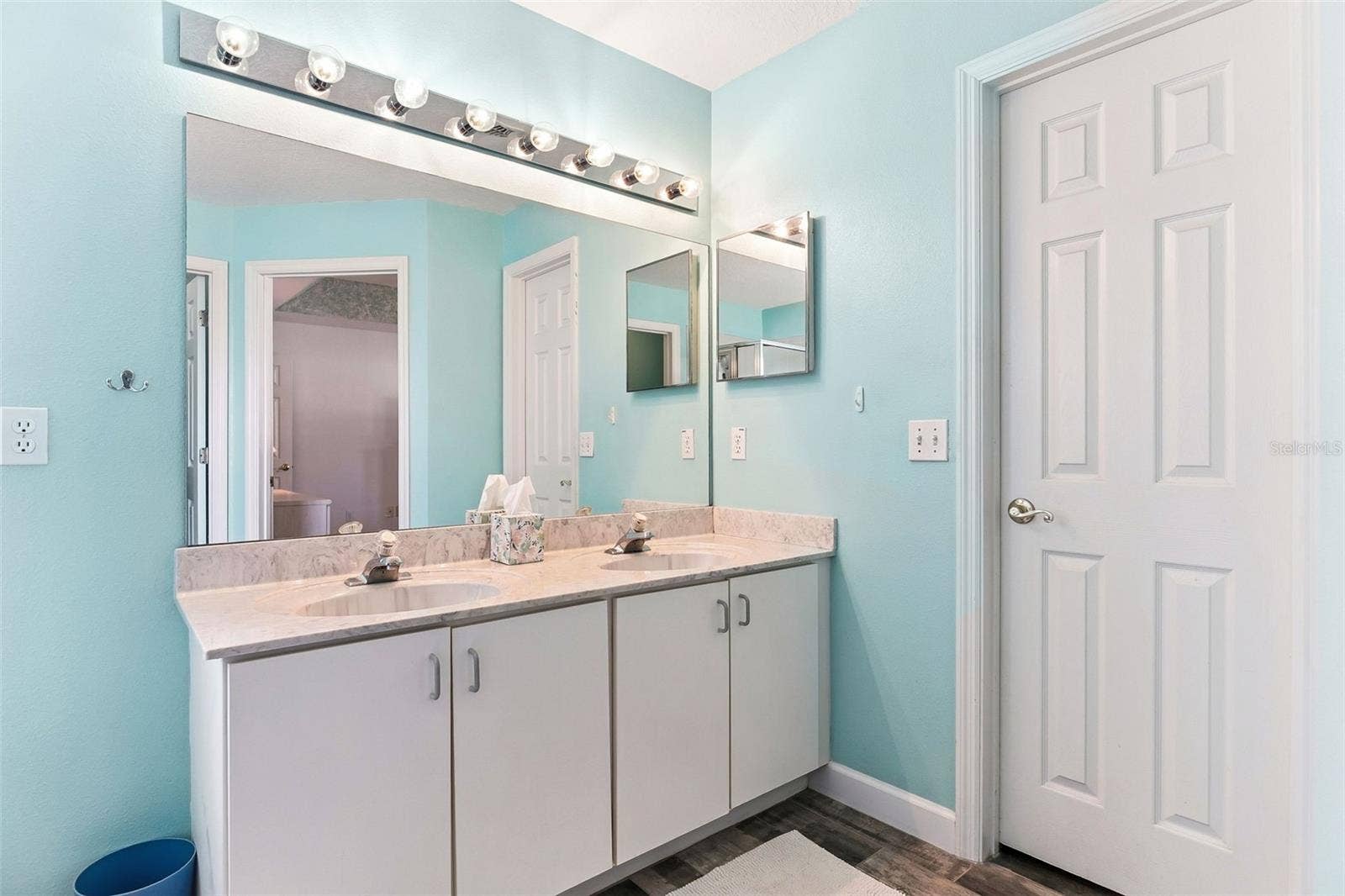 Master Suite Bathroom on First Floor with Large Walk-In Closet