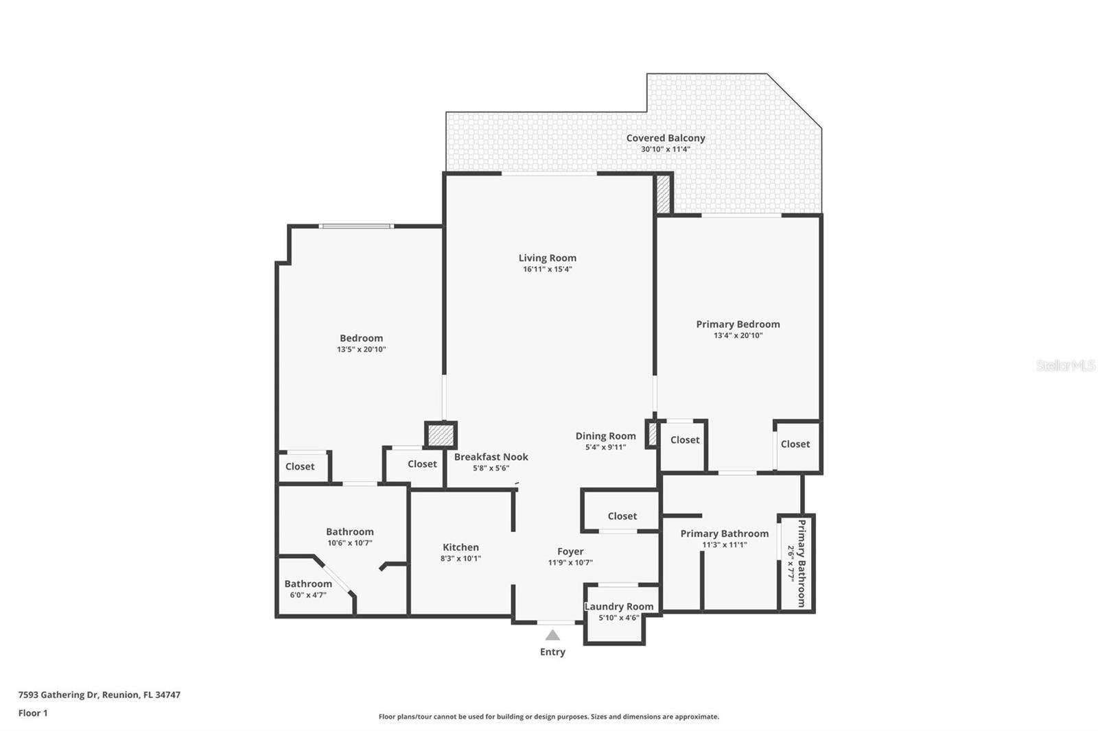 7593 GATHERING DRIVE, #401, Reunion, FL 34747 7593 GATHERING DRIVE, #401, Reunion, FL 34747
