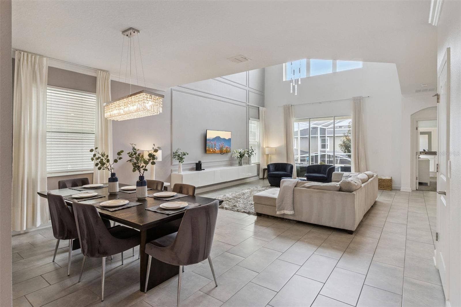 9095 SOMMERSET HILLS DRIVE, Davenport, FL 33896 Open Concept Dining/Living Room