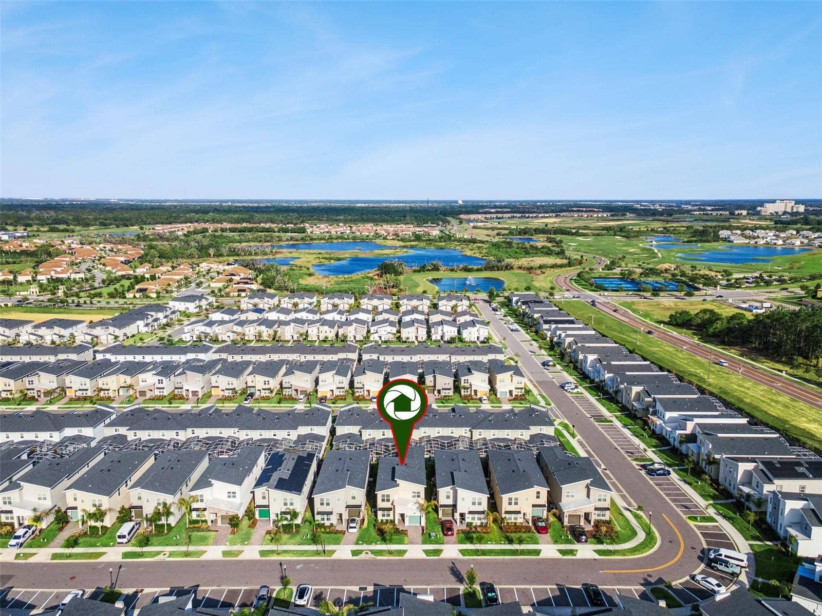 9095 SOMMERSET HILLS DRIVE, Davenport, FL 33896 Championsgate Aerial View