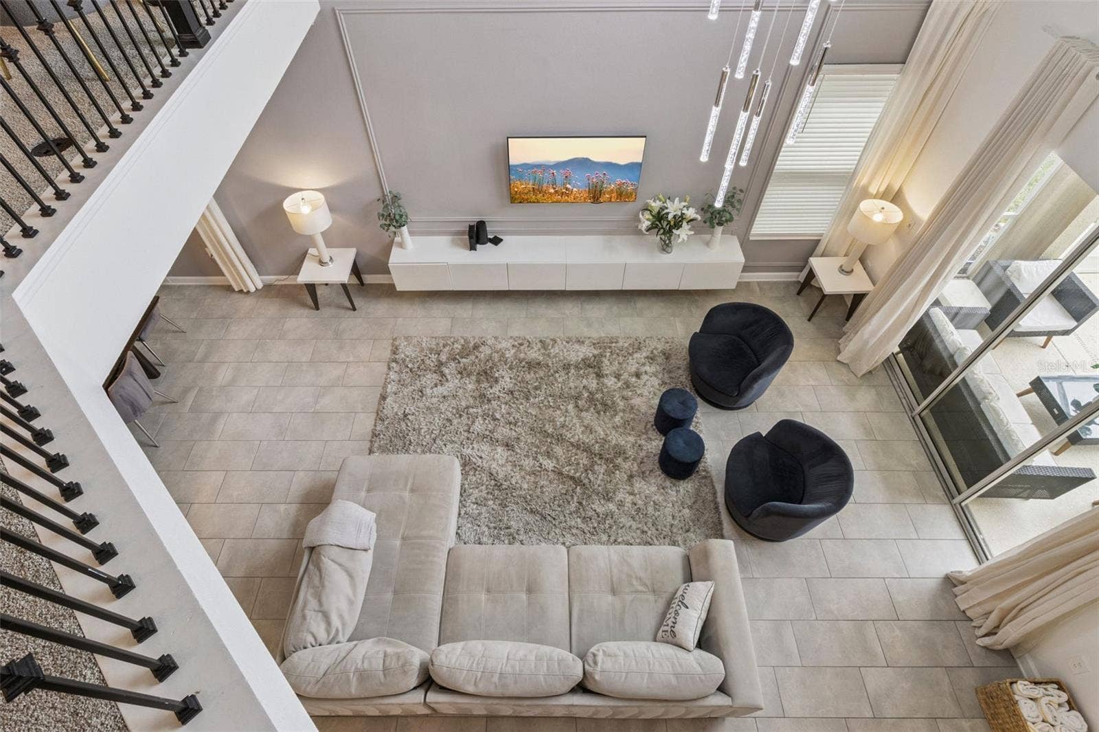 9095 SOMMERSET HILLS DRIVE, Davenport, FL 33896 Second Floor View to the First Floor