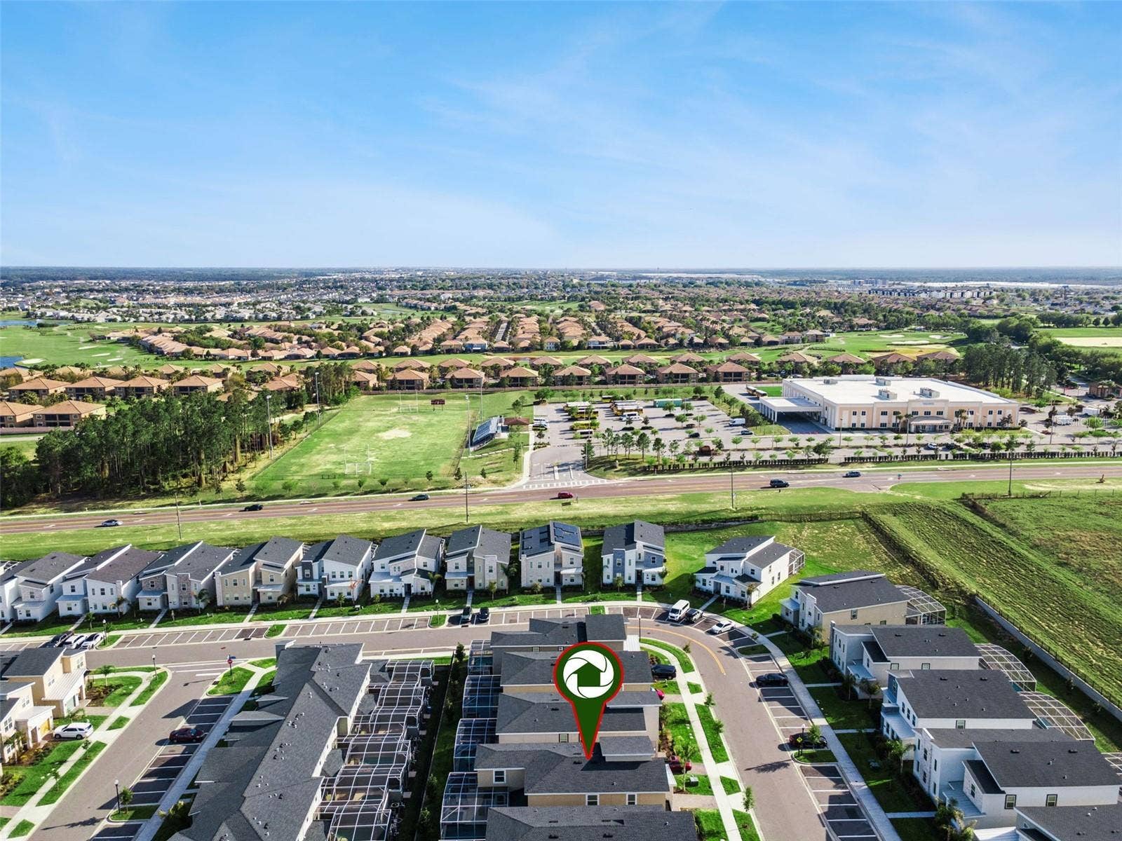 9095 SOMMERSET HILLS DRIVE, Davenport, FL 33896 Championsgate Aerial View