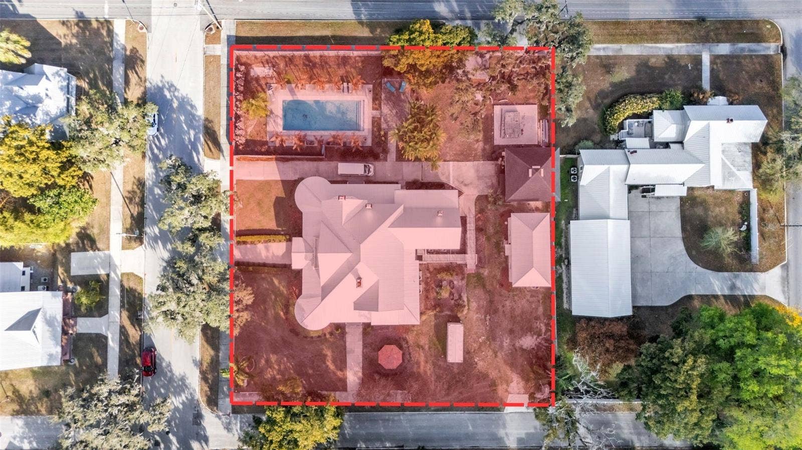 555 E STANFORD STREET, Bartow, FL 33830 Aerial Border