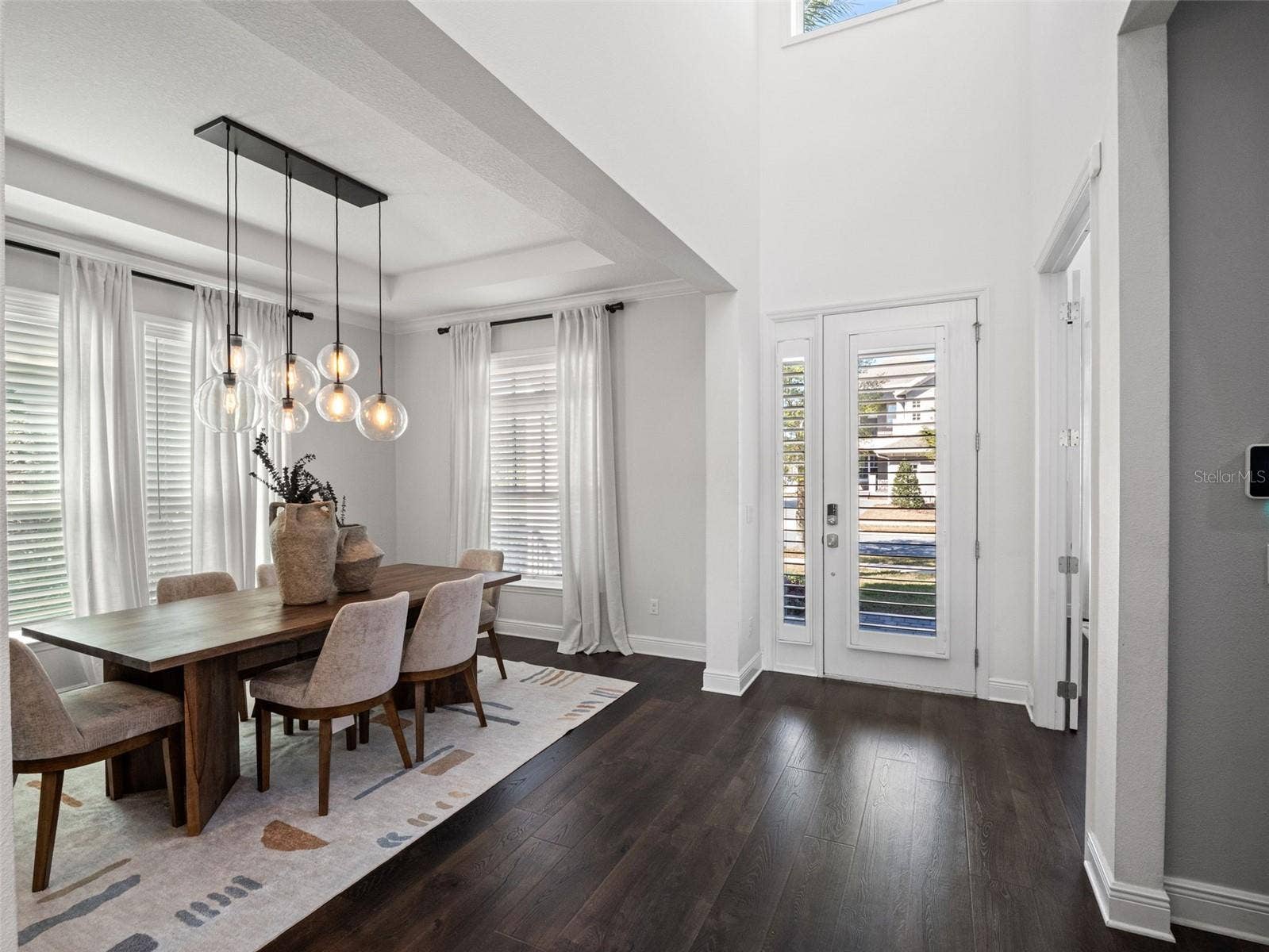Dining room view