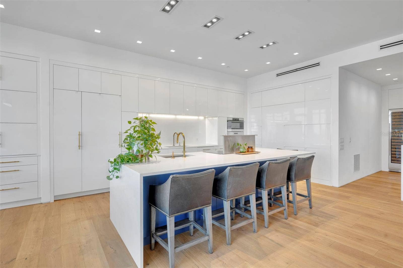 Kitchen and Island