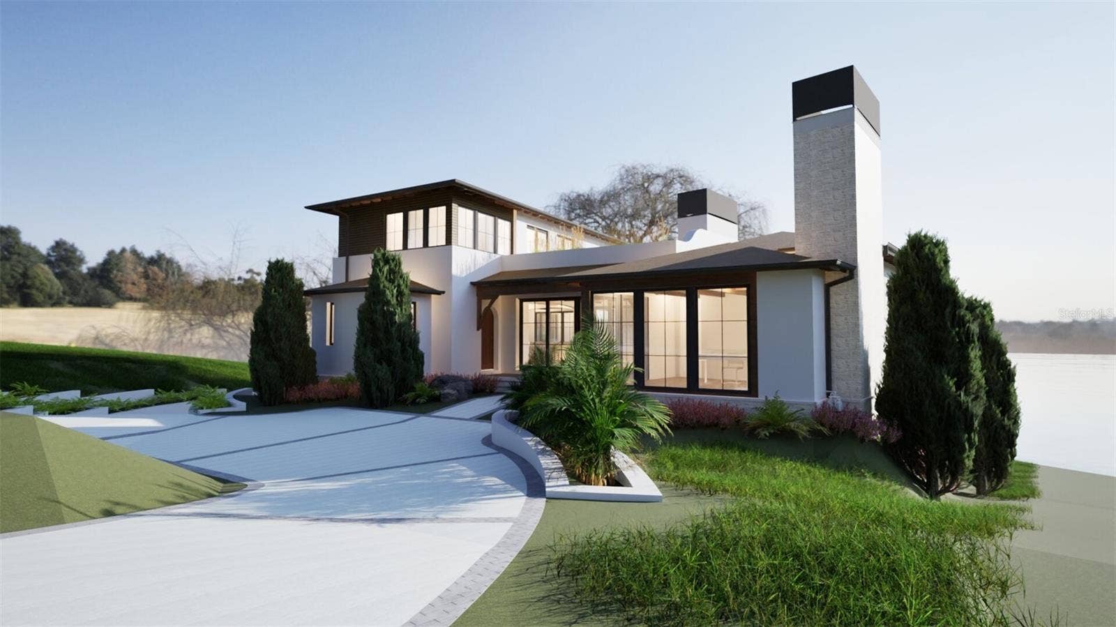 157 TRANQUIL MIRROR LAKE COURT, #Lot 10, Clermont, FL 34711 Exceptional Elevation & Design