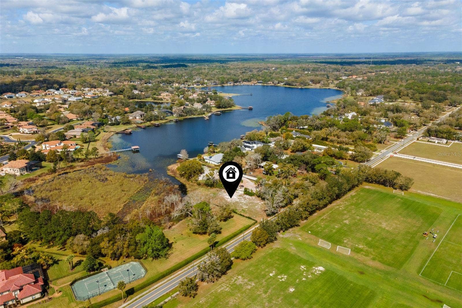 2080 LAKE MARKHAM ROAD, Sanford, FL 32771 Approximate position of the home to be built. Subject to change without notice.