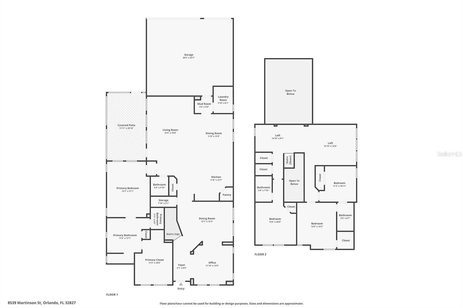 8539 MARTINSON STREET, Orlando, FL 32827