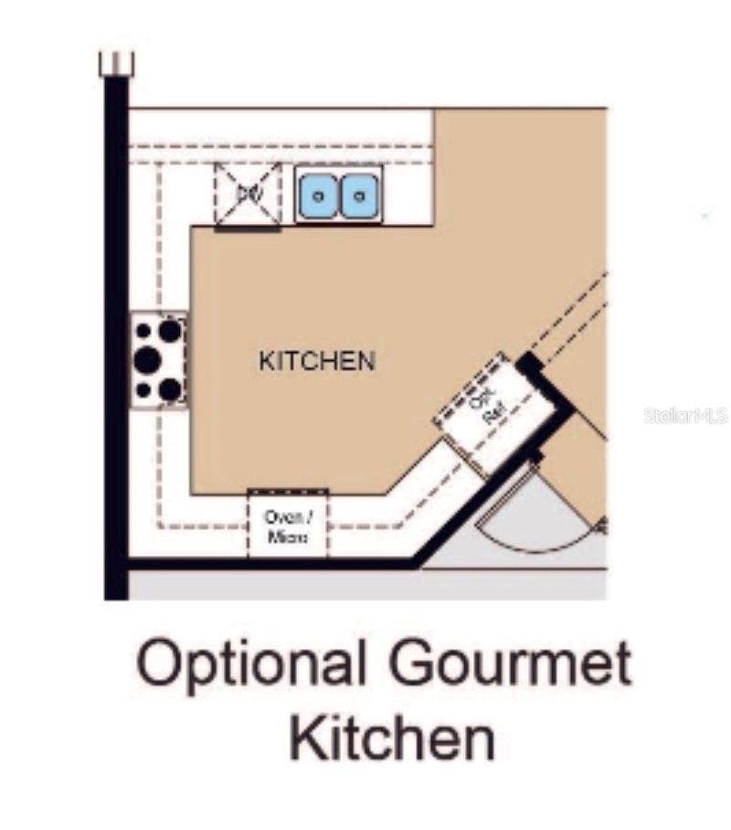 1131 WILDMEADOW RUN, Winter Park, FL 32792 Kitchen area floor plan