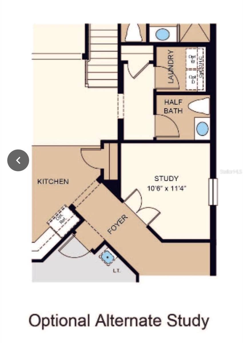 1131 WILDMEADOW RUN, Winter Park, FL 32792 Study-den floor plan
