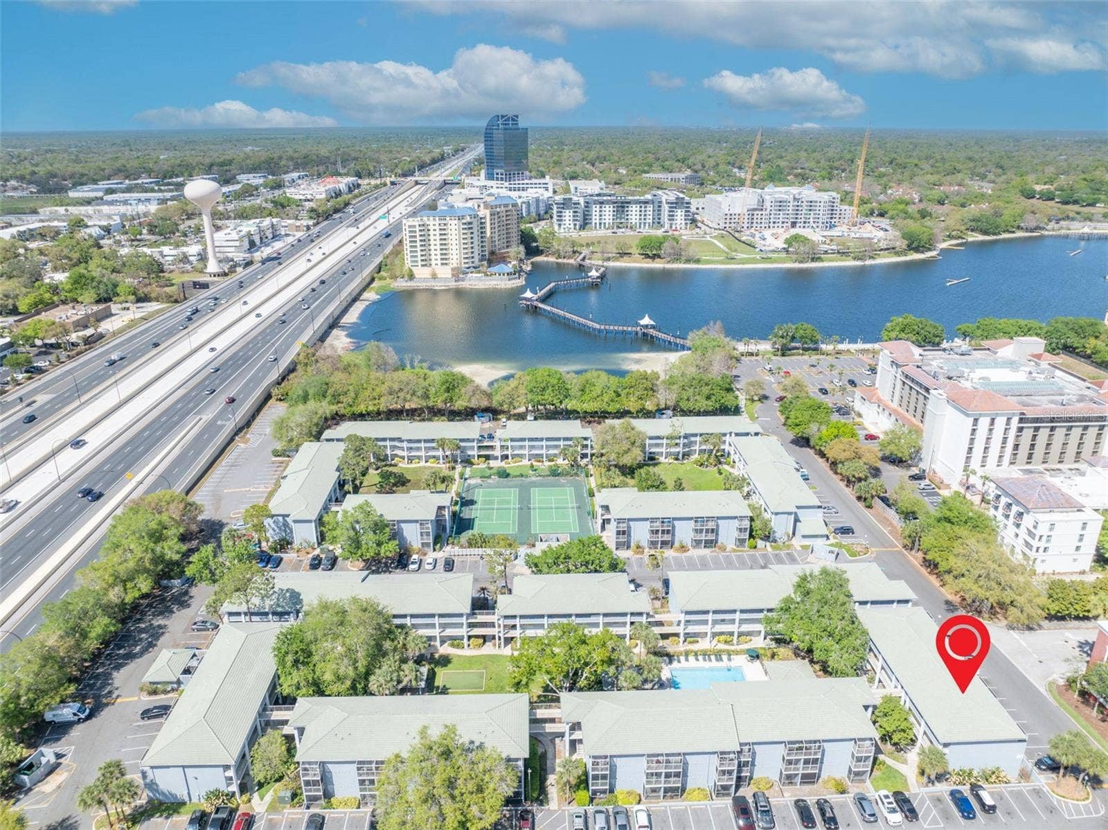 145 OYSTER BAY CIRCLE, #240, Altamonte Springs, FL 32701 Aerial View of Condo Development