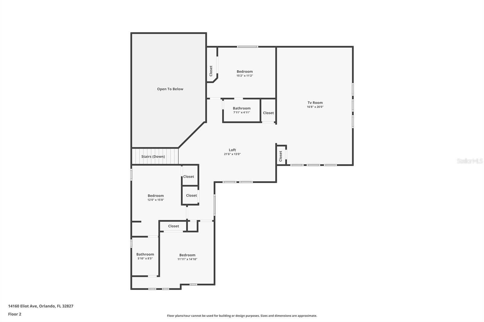 14160 ELIOT AVENUE, Orlando, FL 32827 2nd Floor-Floorplan