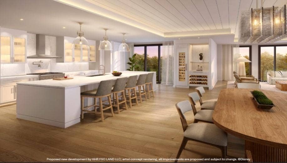 10160 AUTUMN MIST LANE, #800, Golden Oak, FL 32836 Artist Rendering. Kitchen