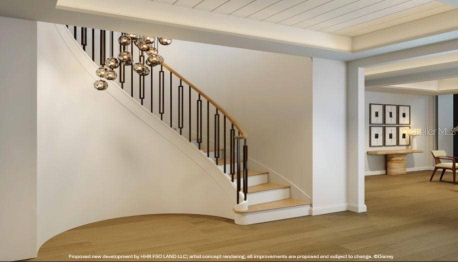 10160 AUTUMN MIST LANE, #800, Golden Oak, FL 32836 Artist Rendering. Stairway To The Penthouse Second Floor