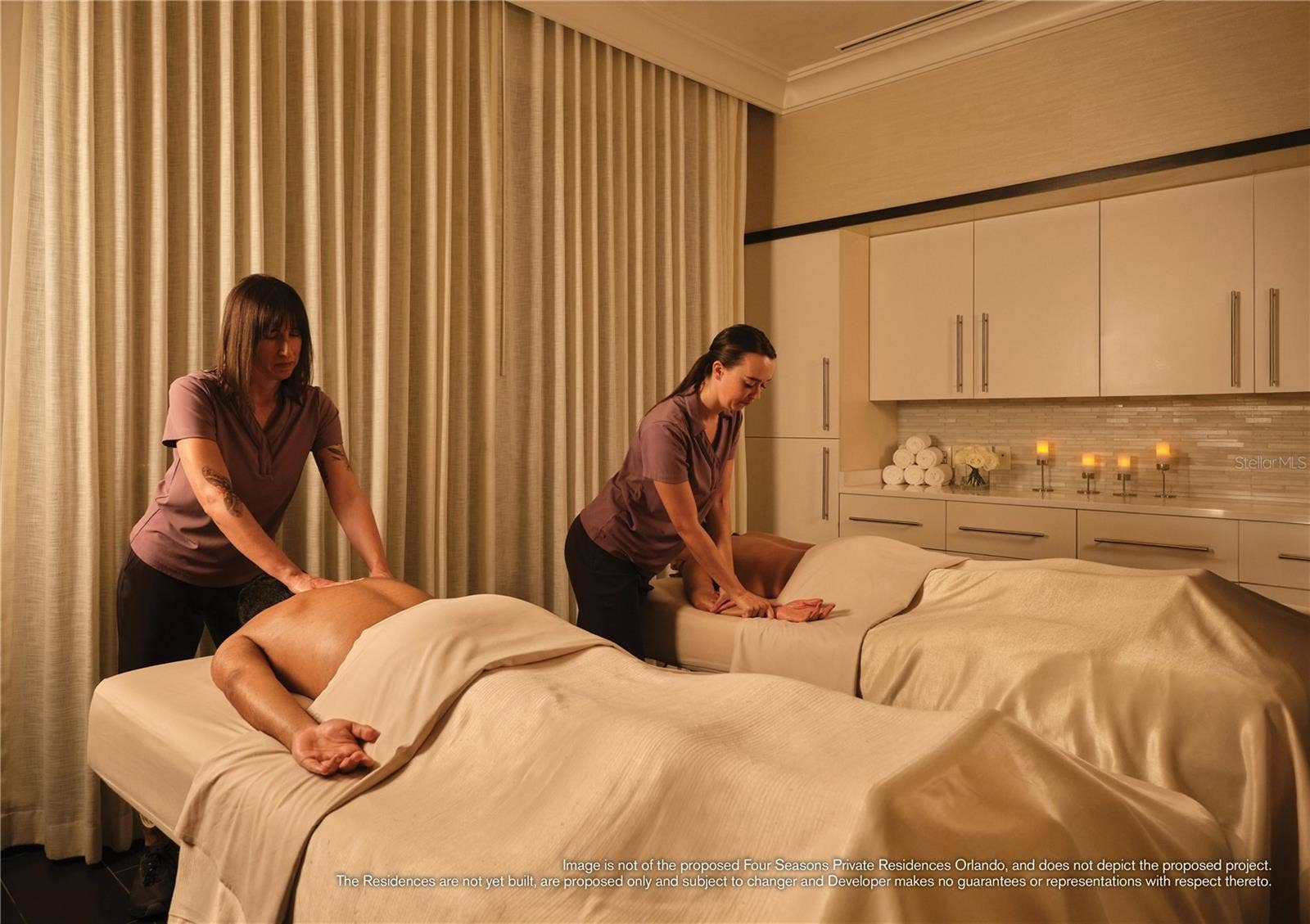 10160 AUTUMN MIST LANE, #800, Golden Oak, FL 32836 Four Seasons Resort Orlando Amenities: Relax and Rejuvenate. Inspired by peaceful surroundings and the natural palette of the Florida Everglades, the 13,000 square foot spa and salon at Four Seasons Resort Orlando offers a full complement of treatments and therapies to guide you to optimal comfort.