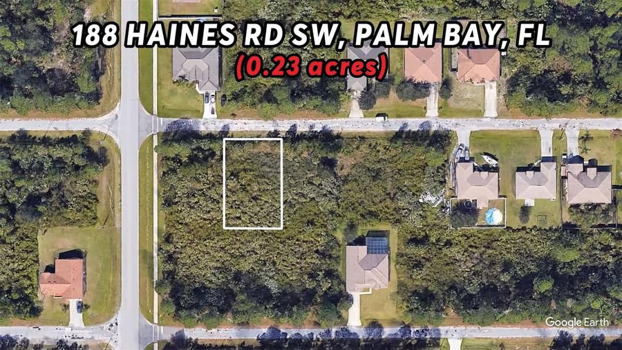 Property photo for 188 HAINES ROAD SW, Palm Bay, FL