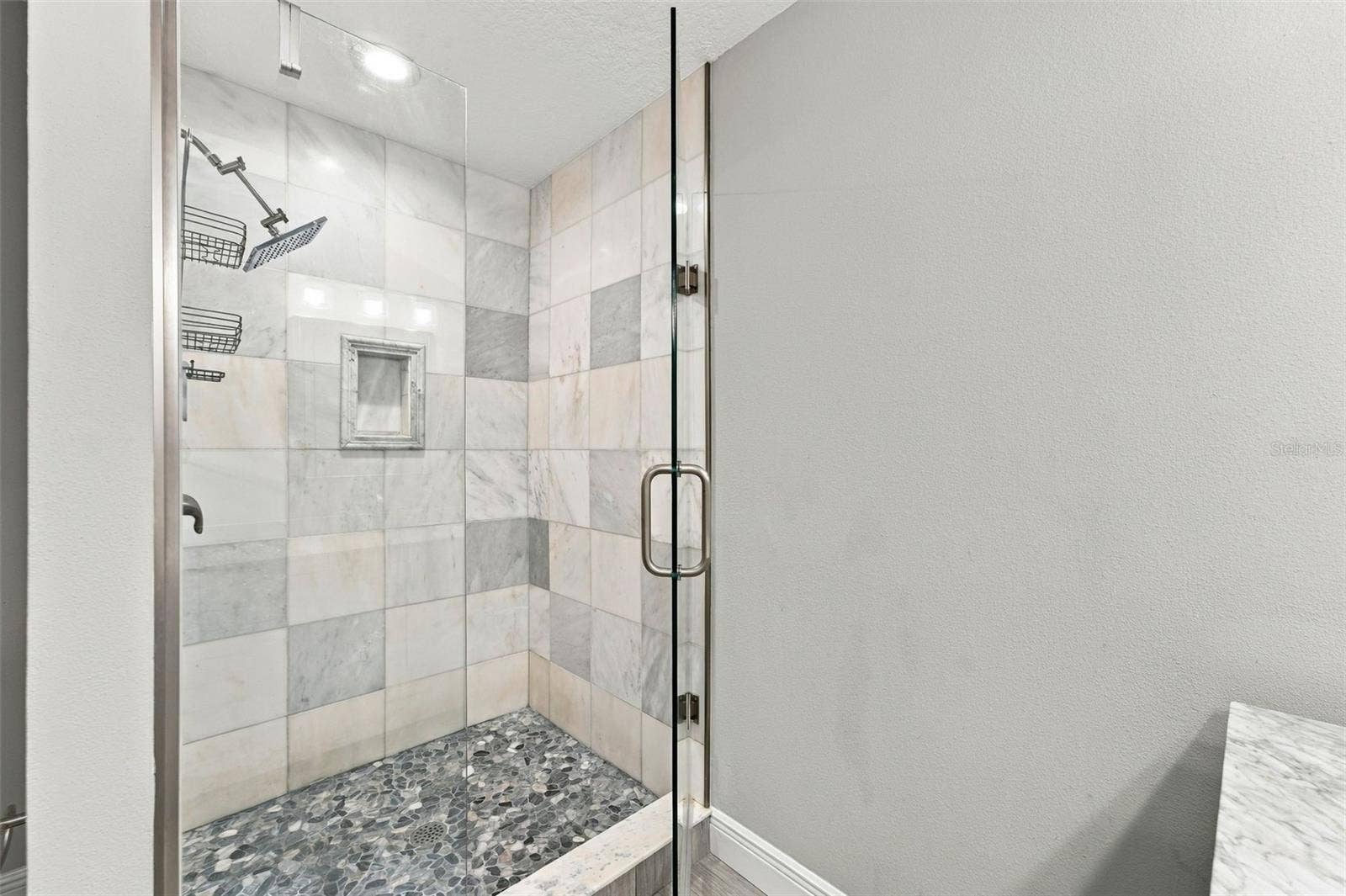 2202 ELIZABETH AVENUE, #B, Orlando, FL 32804 Primary Bathroom Walk-in Shower