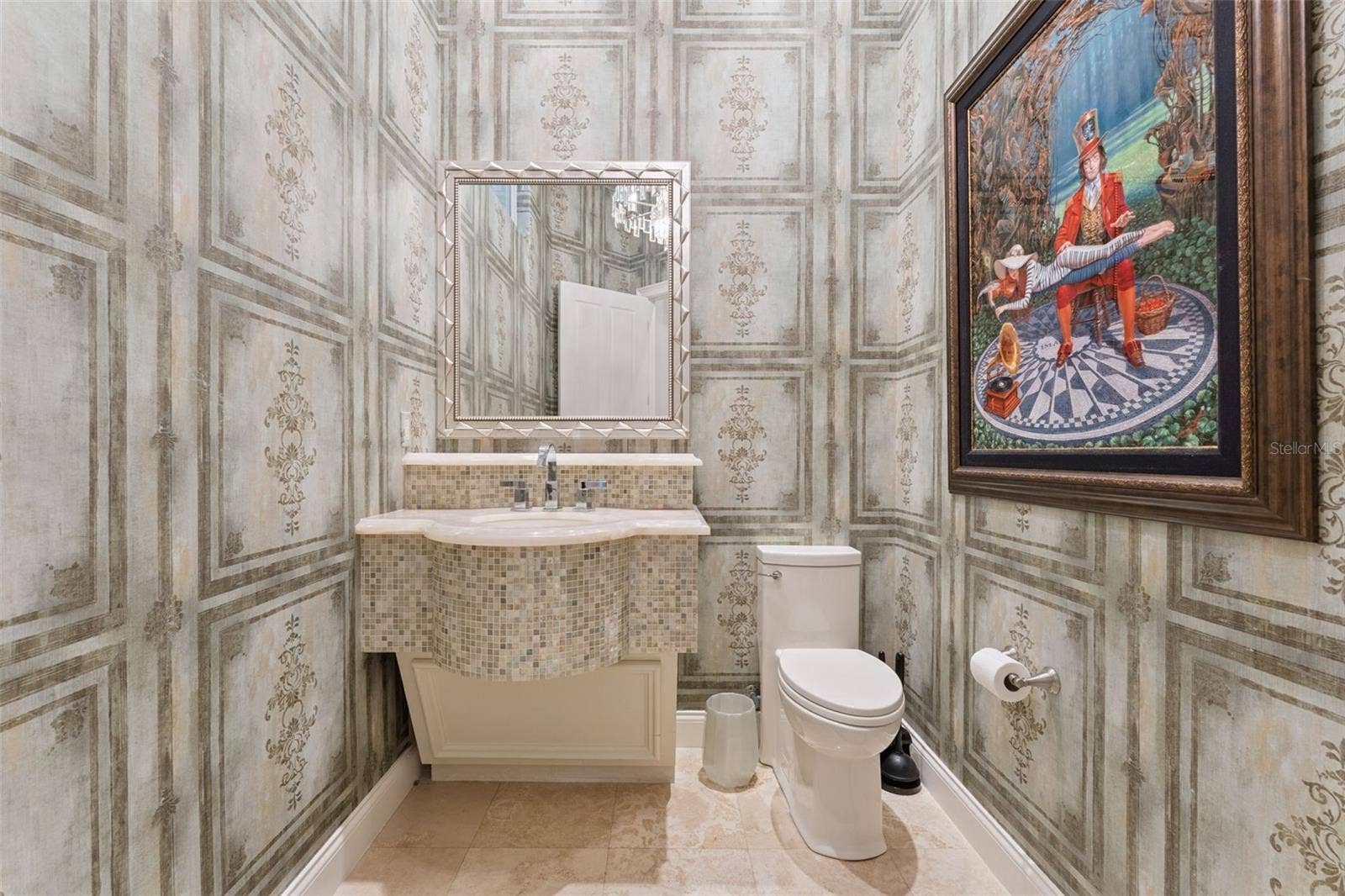 3545 LEGACY HILLS COURT, Longwood, FL 32779 Half bath downstairs near the kitchen and family room