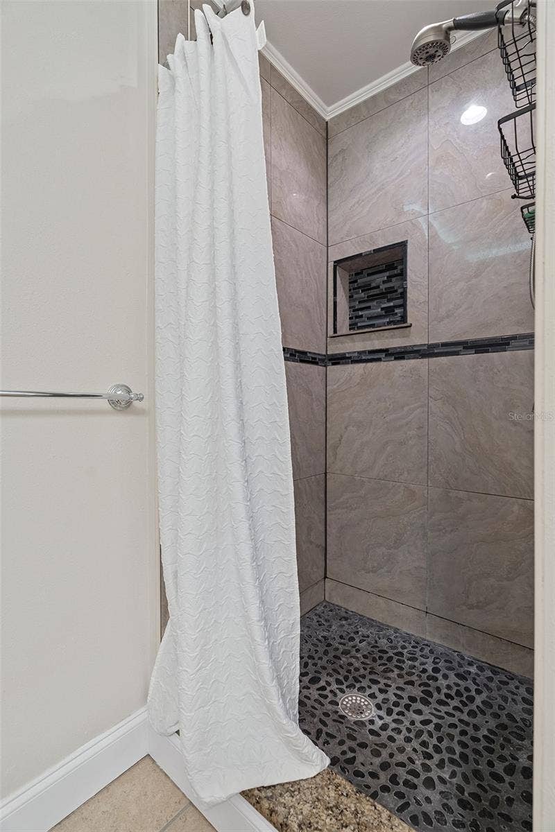 Primary bath walk in shower