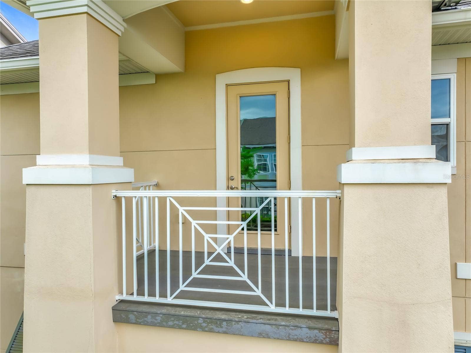 second floor balcony