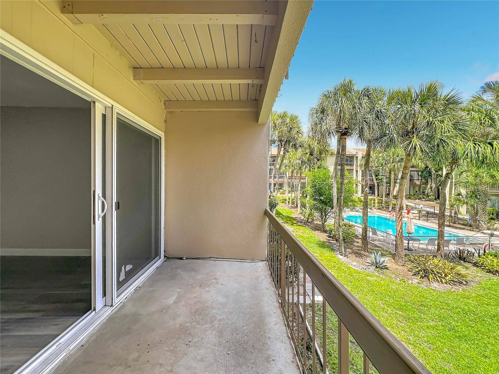 590 ORANGE DRIVE, #136, Altamonte Springs, FL 32701 Balcony View on the Pool