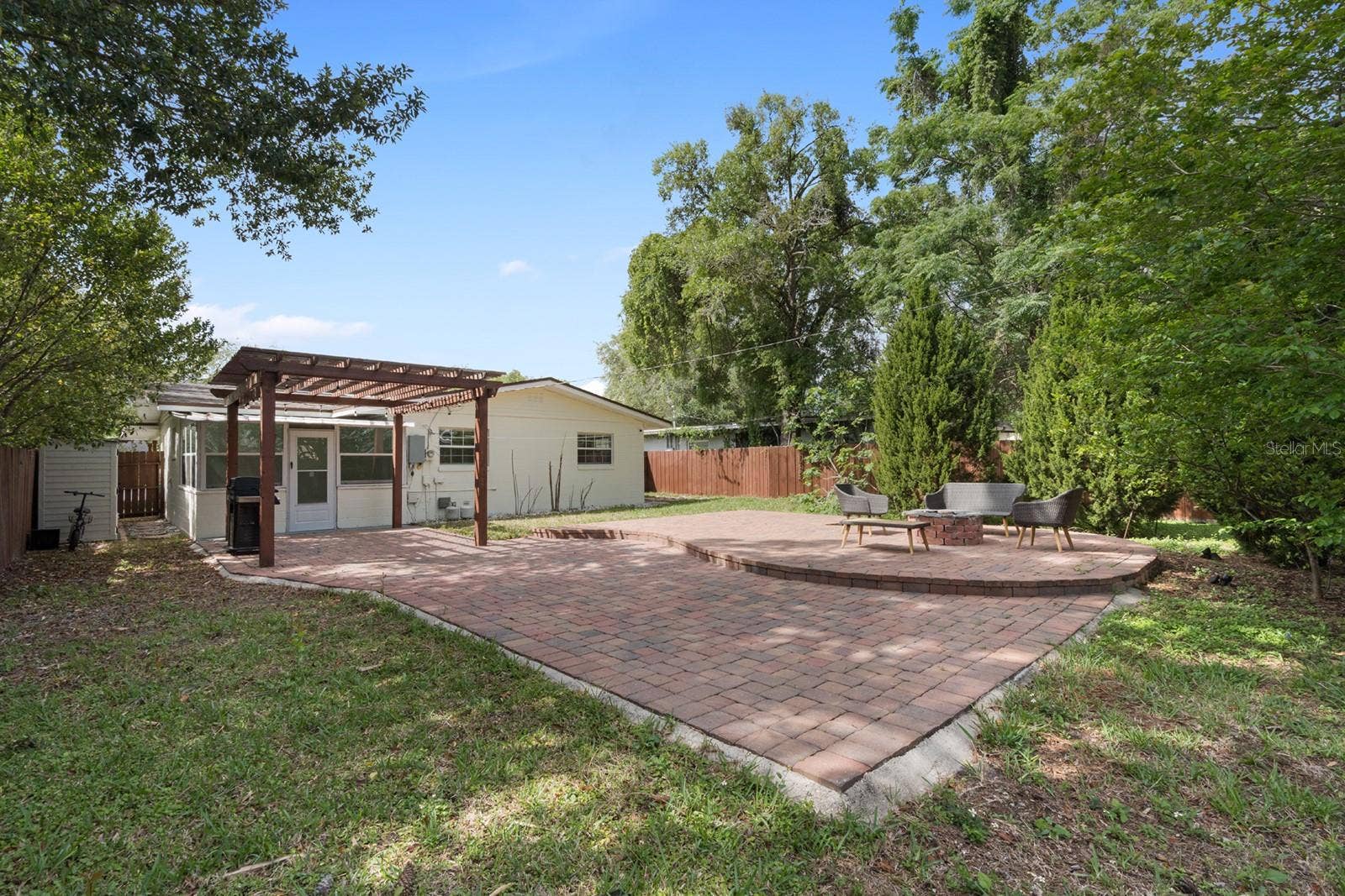 1741 WESTCHESTER AVENUE, Winter Park, FL 32789 Back Brick Patio