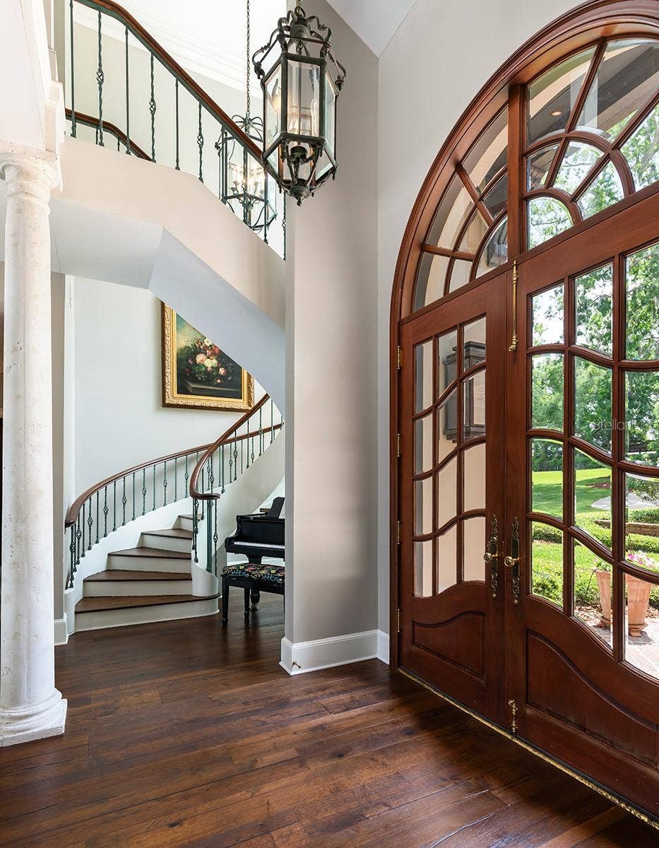 1351 N CLASSIC COURT, Longwood, FL 32779 Elegant entry is sure to impress.
