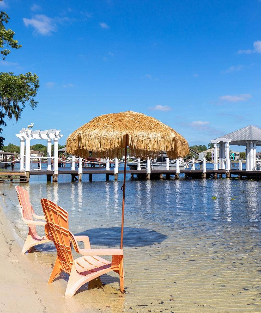 1351 N CLASSIC COURT, Longwood, FL 32779 Dip your toes in the sandy beach and feel the cool rush of lake water on your ankles as you rest and recharge.
