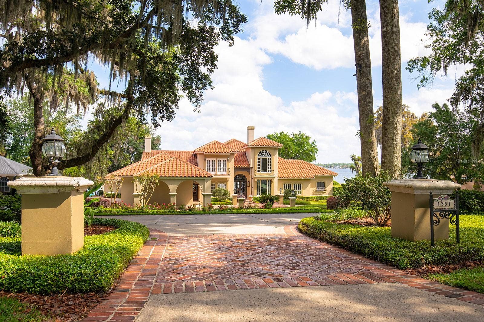 1351 N CLASSIC COURT, Longwood, FL 32779 Privately tucker away off the main Cul-de sac with its majestic entryway and circular drive . One owner home!