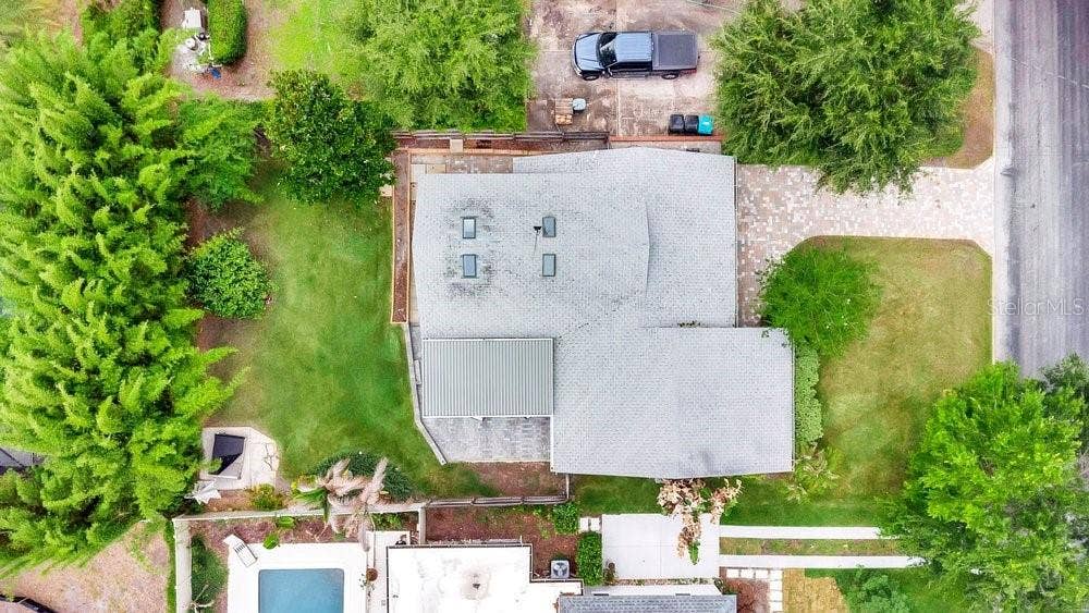 Drone Directly Above