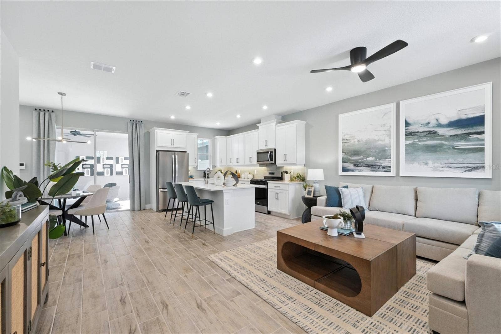 1792 HEADLAND LOOP, Celebration, FL 34747 Island Village Amelia Model Great Room