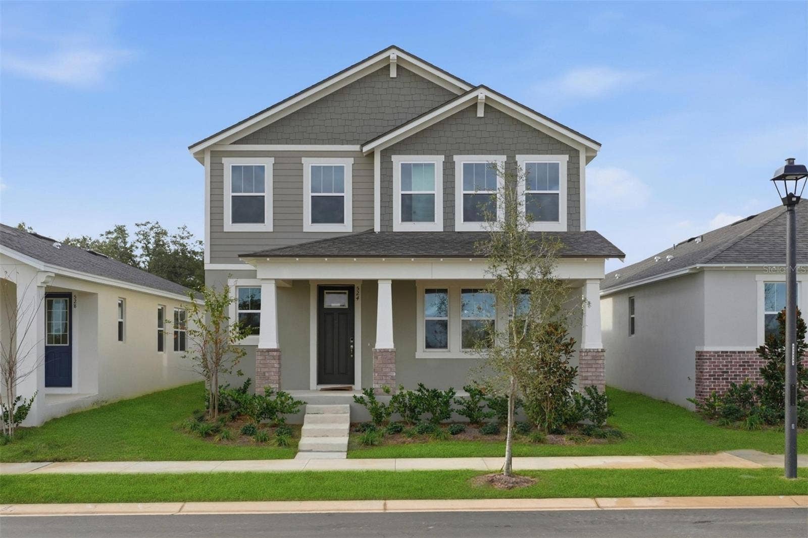 345 FREE RANGE DRIVE, Groveland, FL 34736 Rainwood Lot 106 Exterior - Grayton Floorplan - Craftsman Elevation