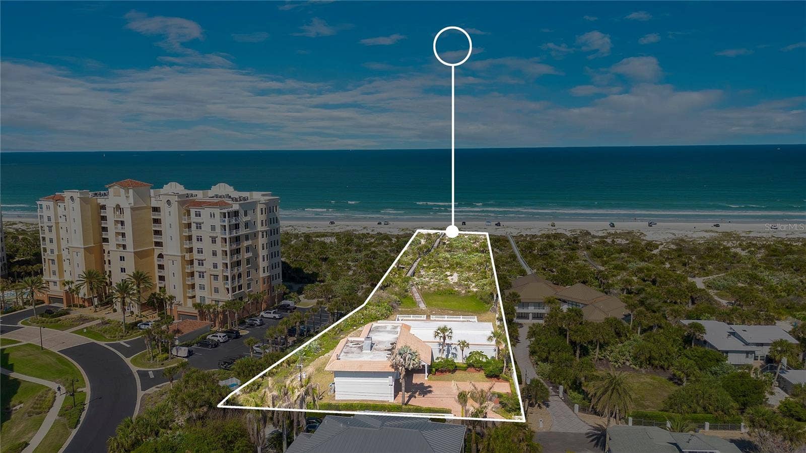 2117 OCEAN DRIVE, New Smyrna Beach, FL 32169 Aerial View
