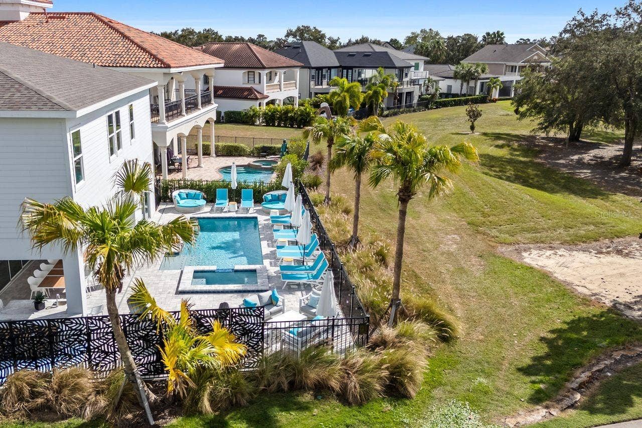 7442 GATHERING COURT, Kissimmee, FL 34747 Drown Side View of the Pool