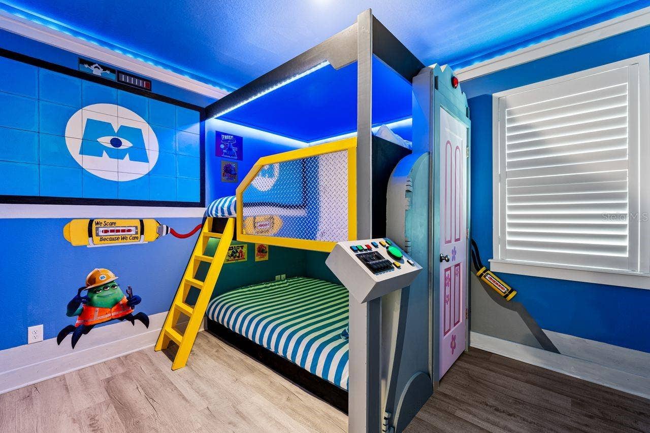7442 GATHERING COURT, Kissimmee, FL 34747 Monster Inc. Room