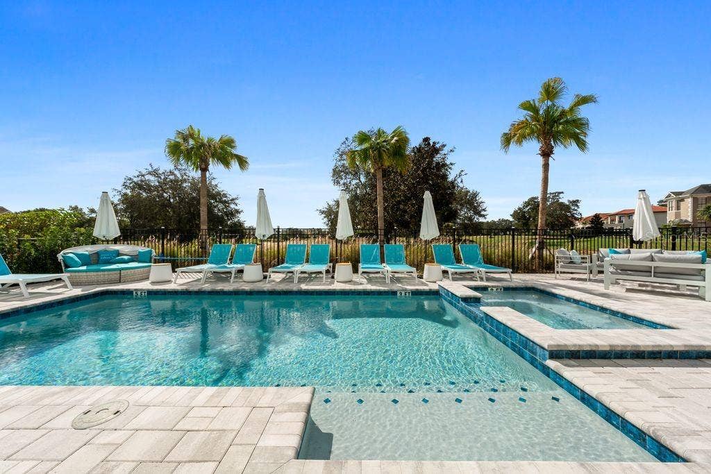 7442 GATHERING COURT, Kissimmee, FL 34747 View over the Pool