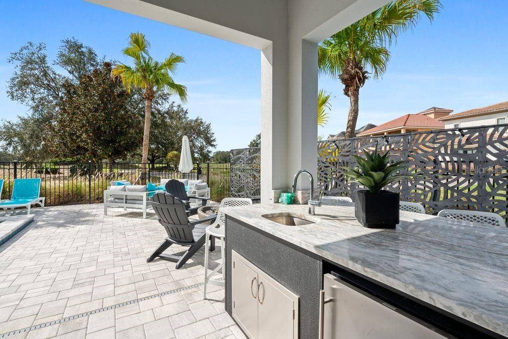 7442 GATHERING COURT, Kissimmee, FL 34747 Patio View
