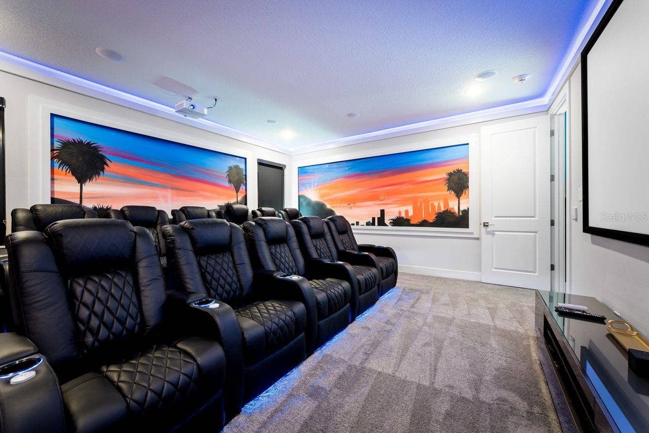 7442 GATHERING COURT, Kissimmee, FL 34747 Movie Room