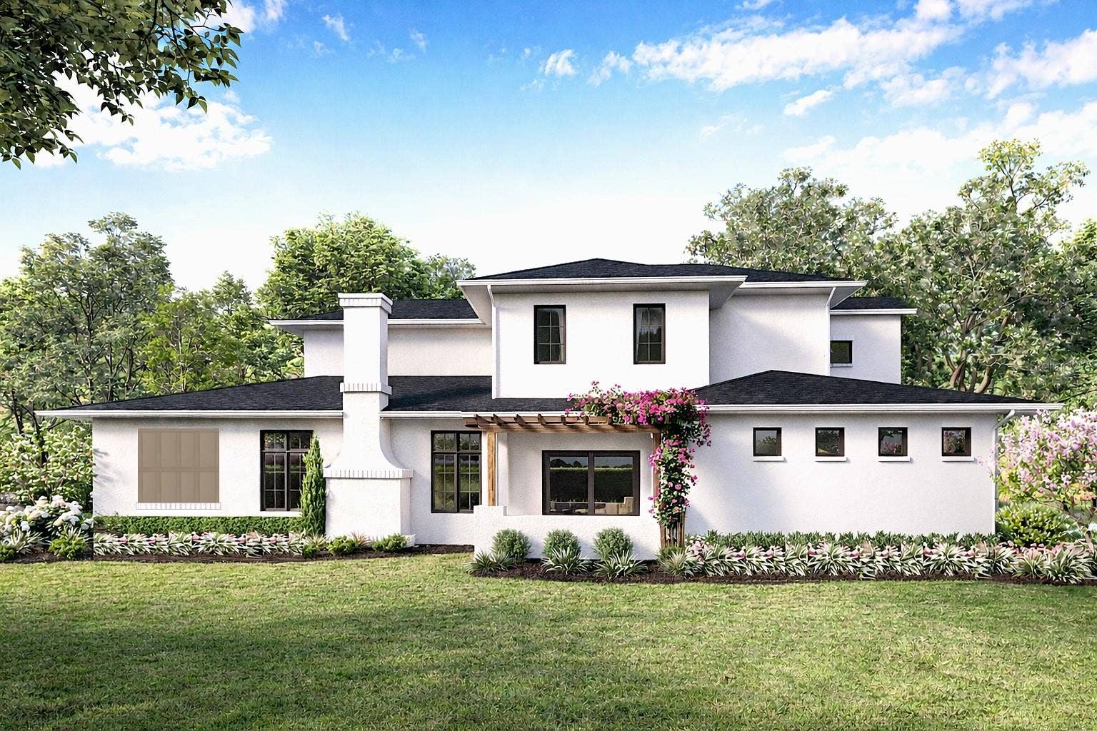 930 ENCLAVE PLACE, Winter Park, FL 32792 Lot 19 side rendering- for inspirational purposes