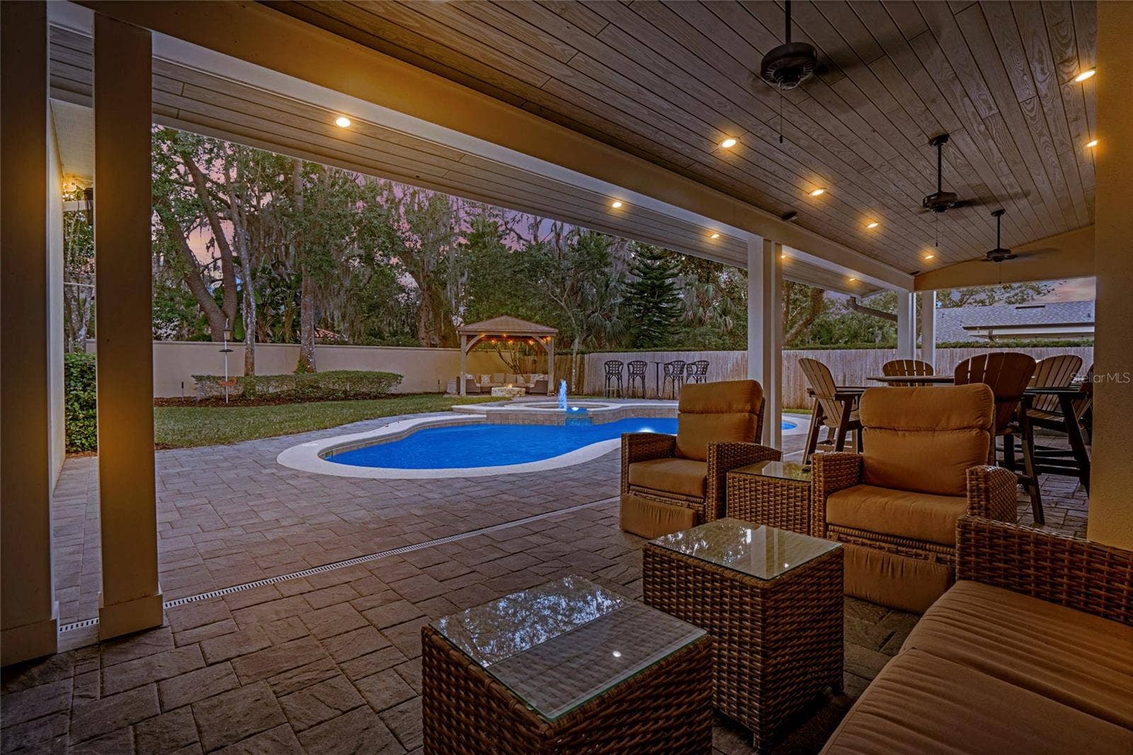 450 LAKEWOOD DRIVE, Winter Park, FL 32789 Pool, Jacuzzi and outside living areas