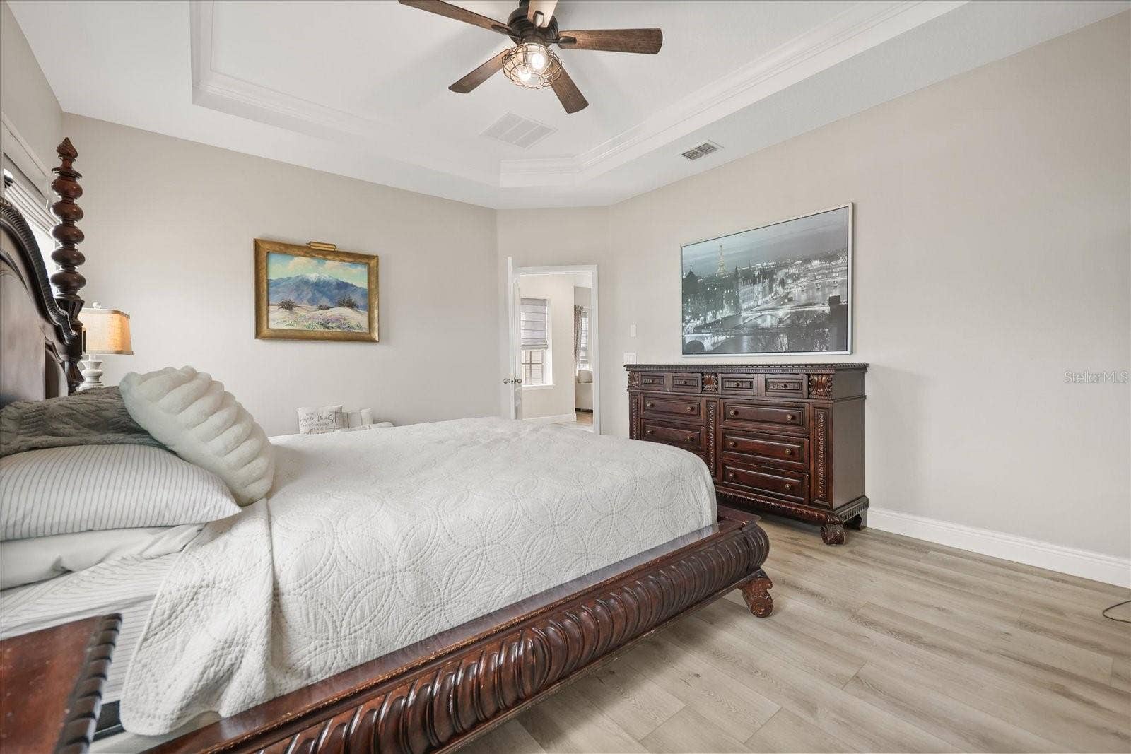 13358 BEEBE ALLEY, Orlando, FL 32827 Primary bedroom with King sized bed