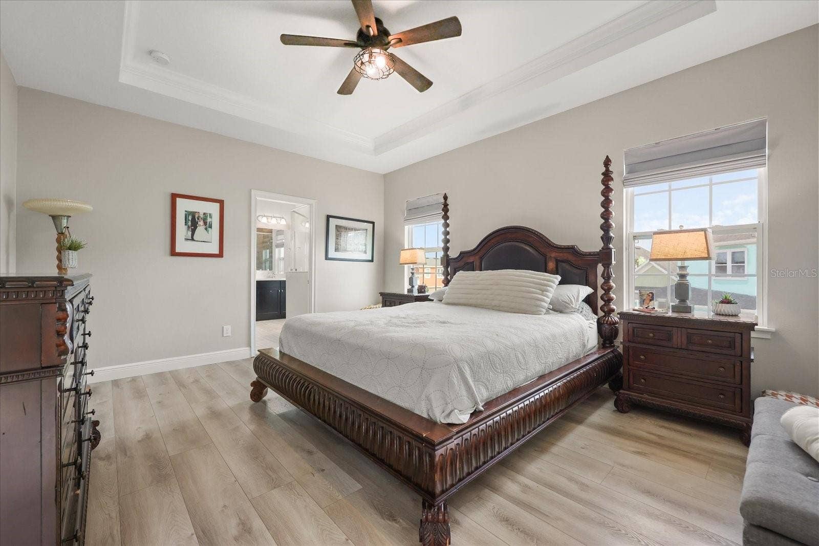 13358 BEEBE ALLEY, Orlando, FL 32827 Primary bedroom with King Sized bed