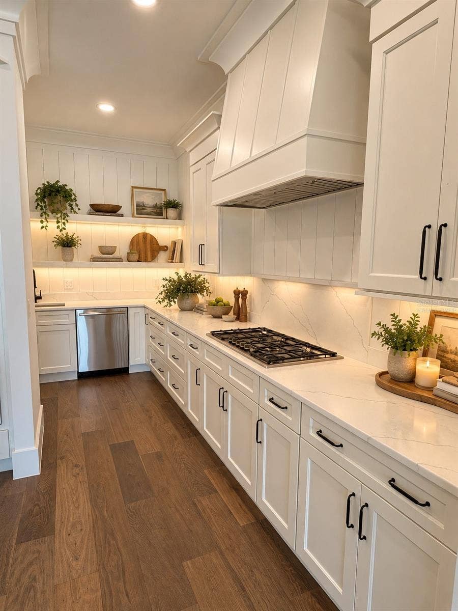 Virtually Staged Kitchen
