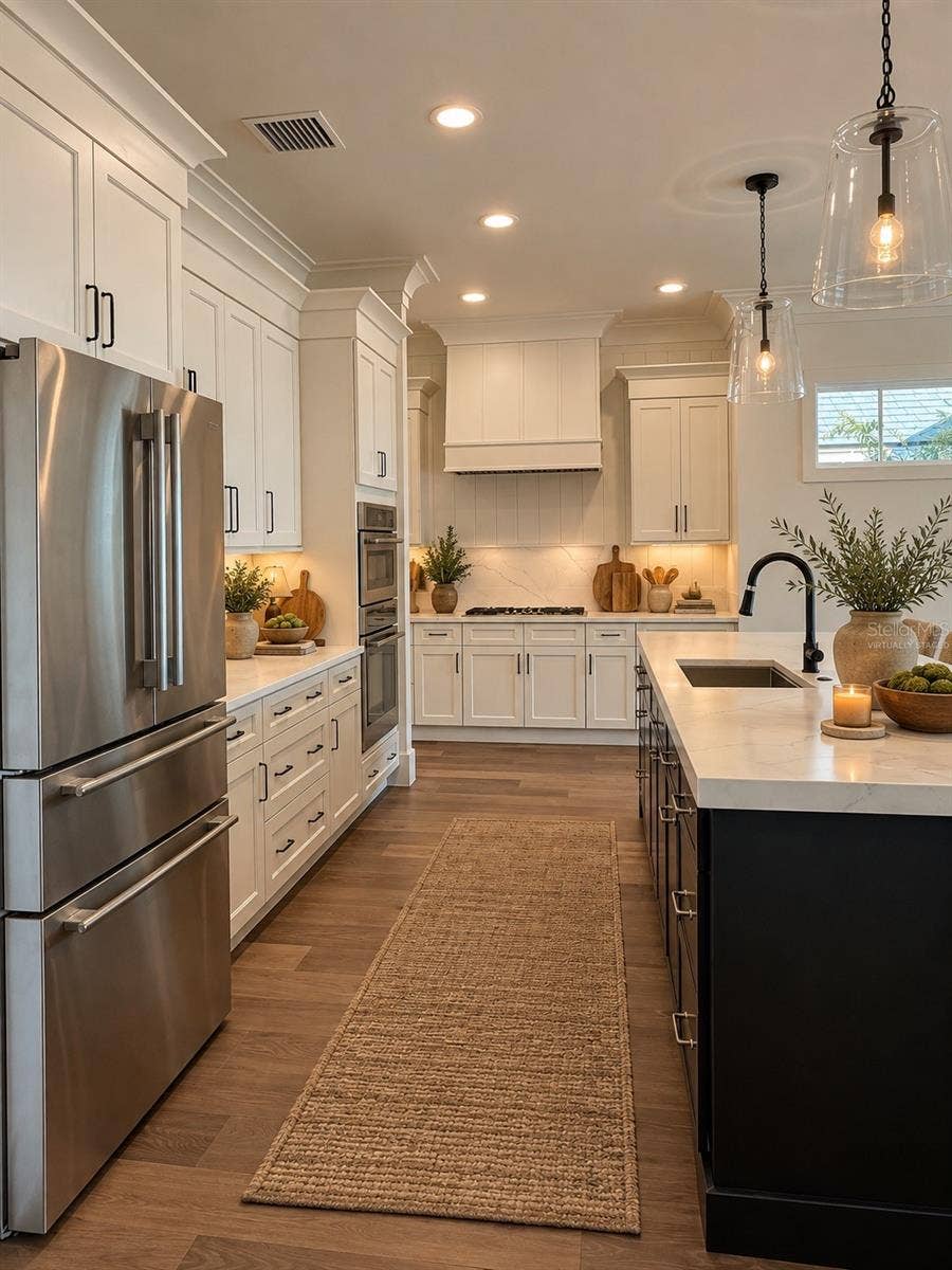 Virtually Staged Kitchen