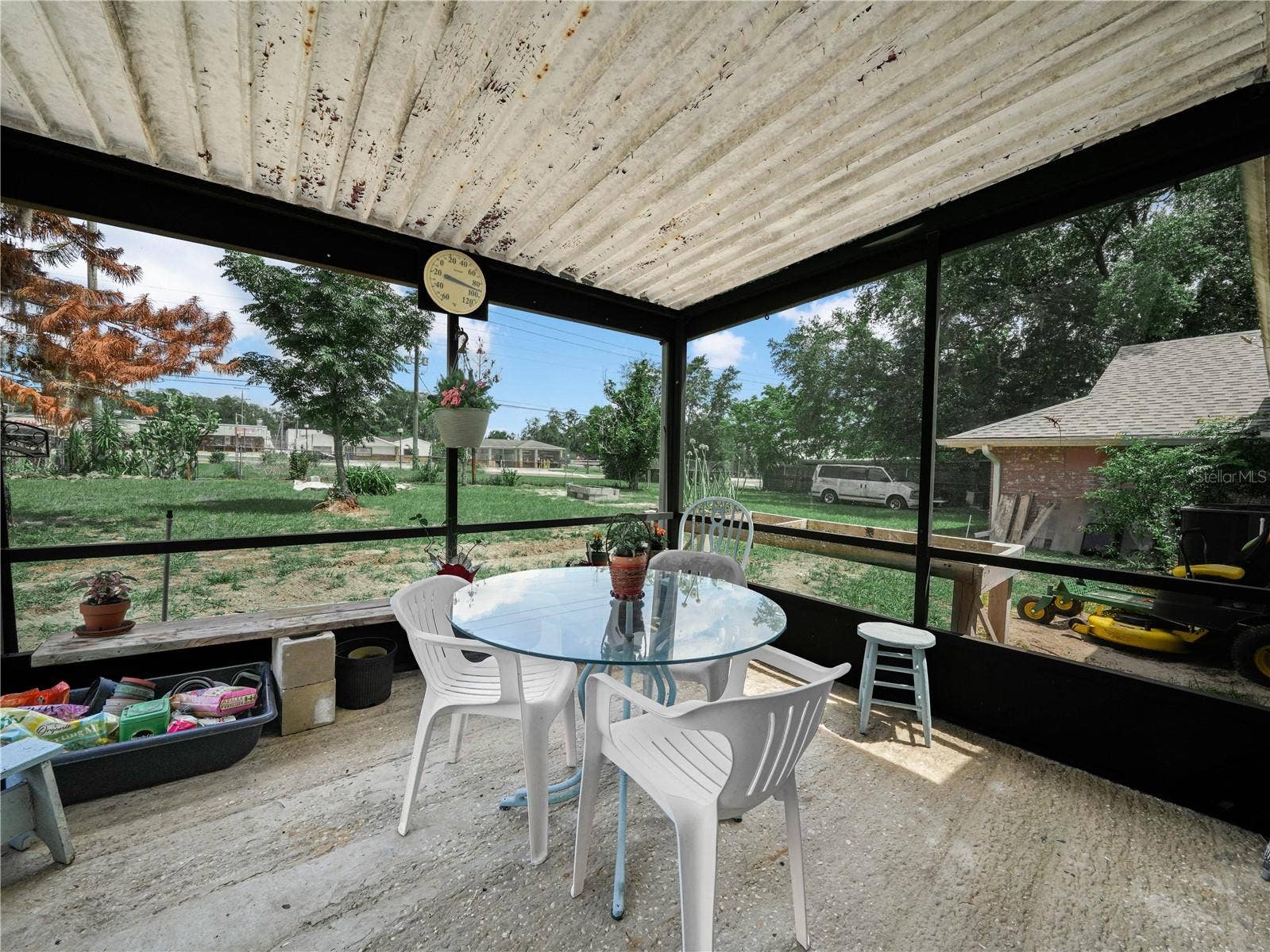 221 CITRUS GROVE BOULEVARD S, Polk City, FL 33868 Back Porch