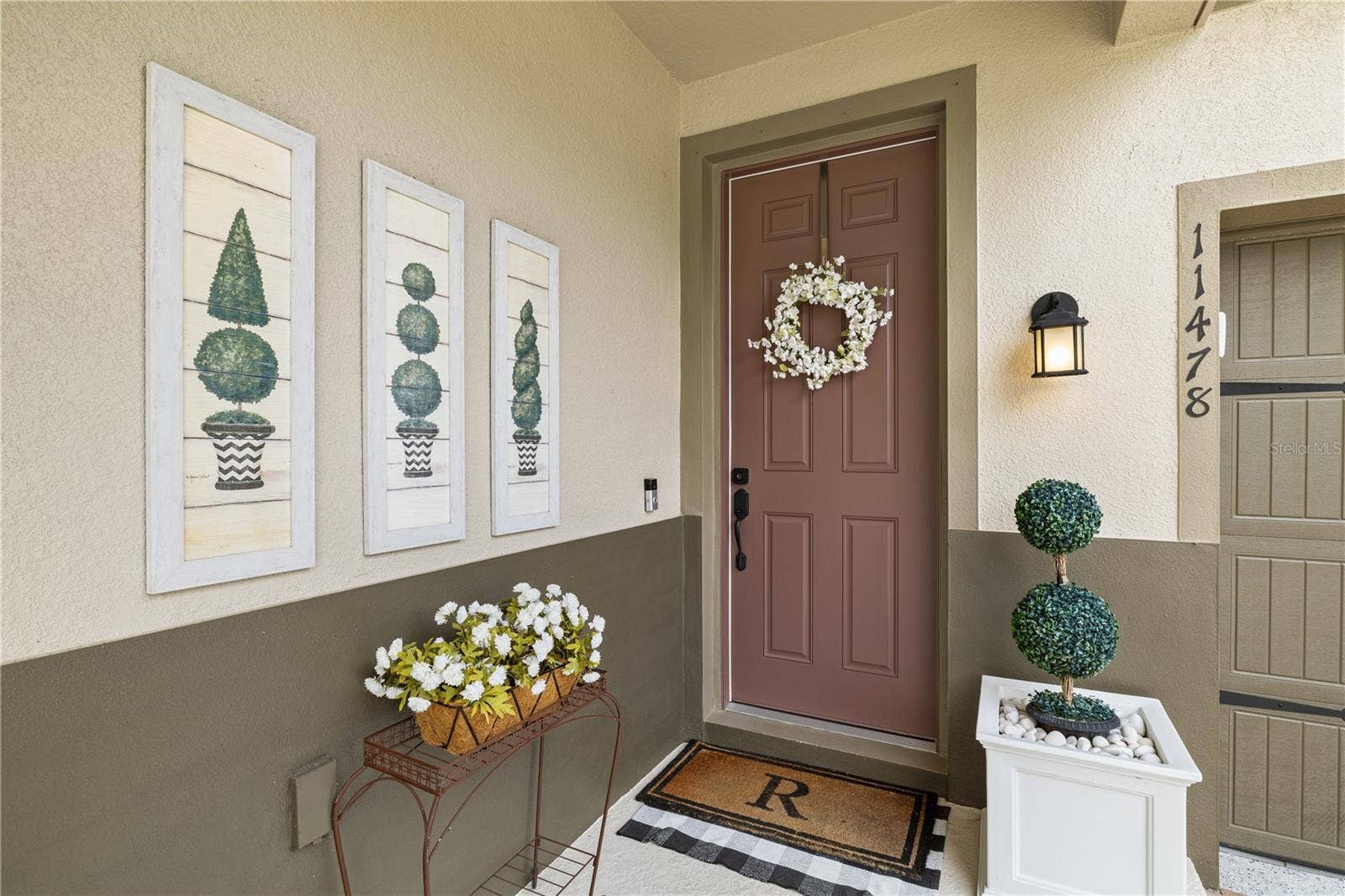 11478 WAKEWORTH STREET, Orlando, FL 32836 Front door.