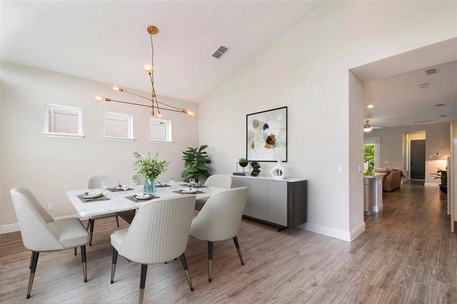 9230 YONATH STREET, Orlando, FL 32827 Virtually Staged as a dining room