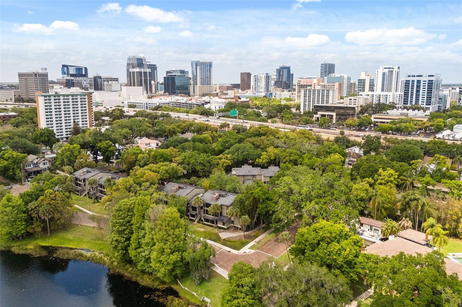 548 S OSCEOLA AVENUE, Orlando, FL 32801 aerial view